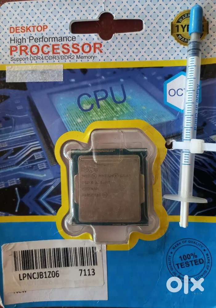 Intel Pentium G3260 CPU and DDR3 Desktop RAM