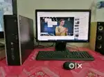 Desktop computer with 8 gb ram and 19 inch led key board mouse