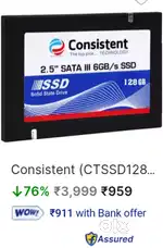 SSD drive 128gb