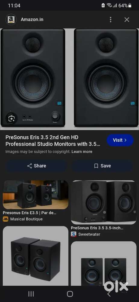 Pre sonus eris 3.5 at rs .7000