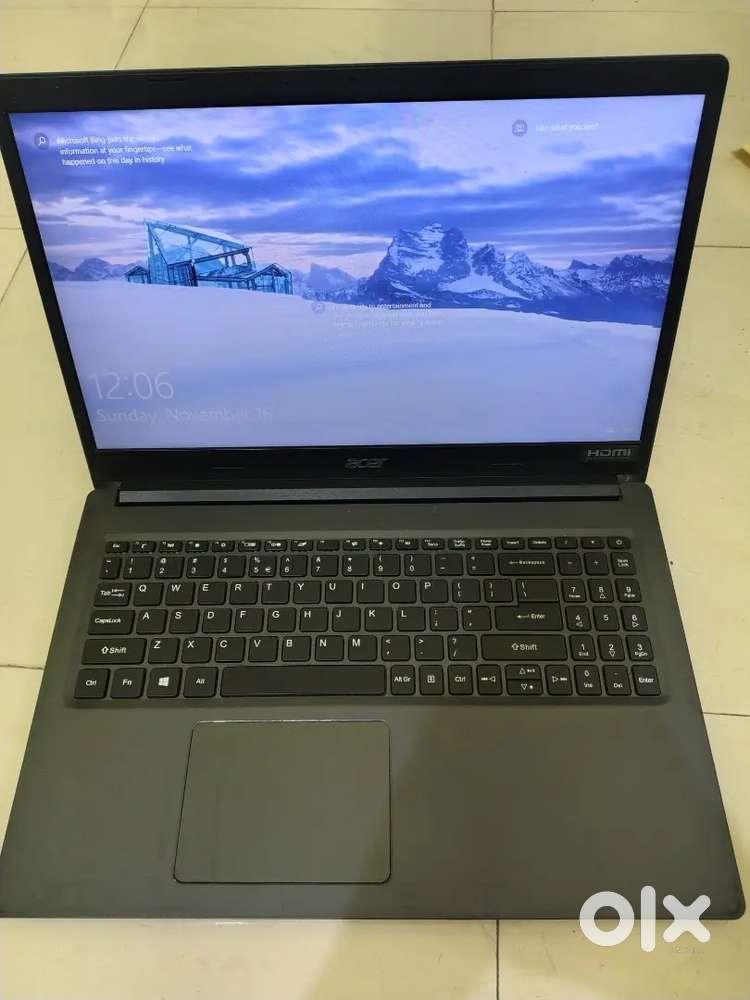 Acer laptop new 4 gb ram 1tb hdd