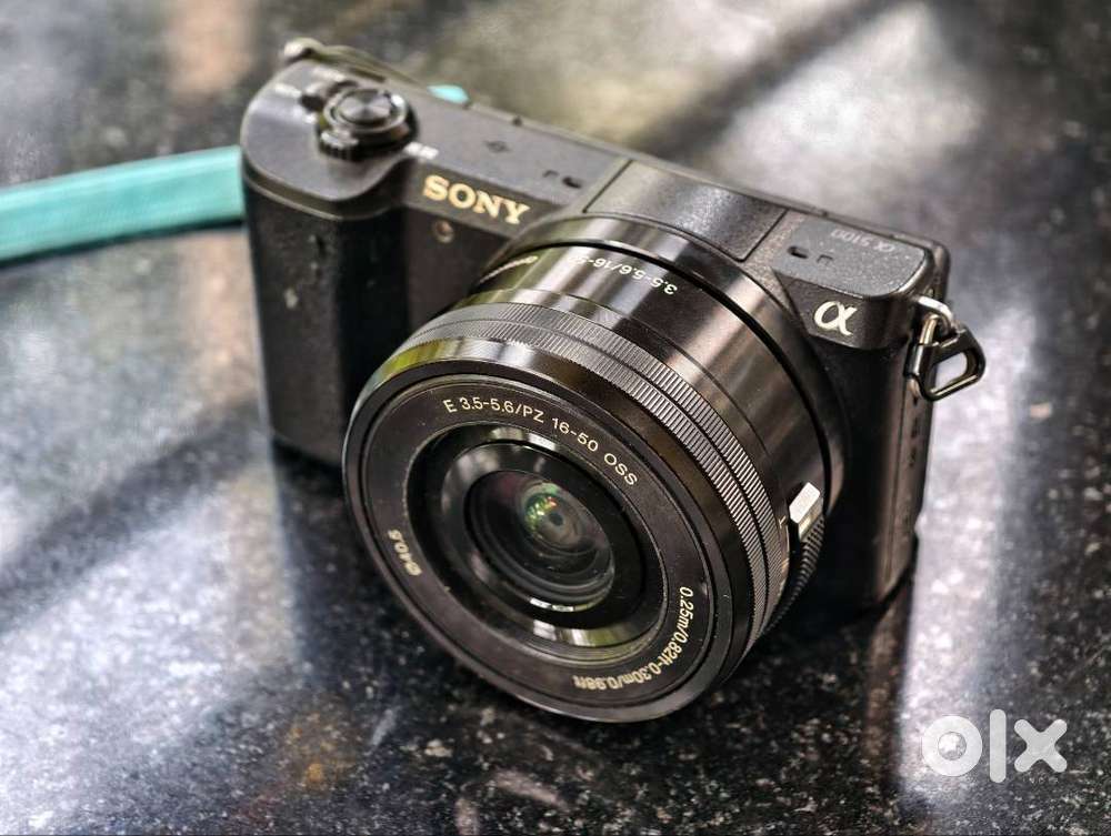 Sony alpha a5100 Mirrorless DSLR Camera with 2 lenses For Sale
