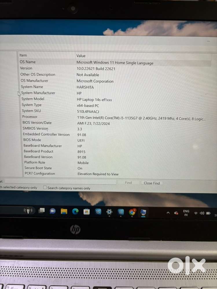 Hp i5 laptop