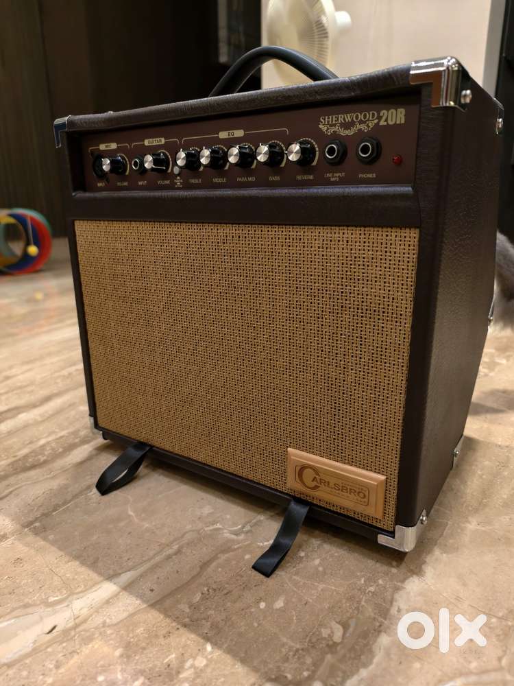Carlsbro 20R acoustic guitar amp with vocal input -Untouched condition