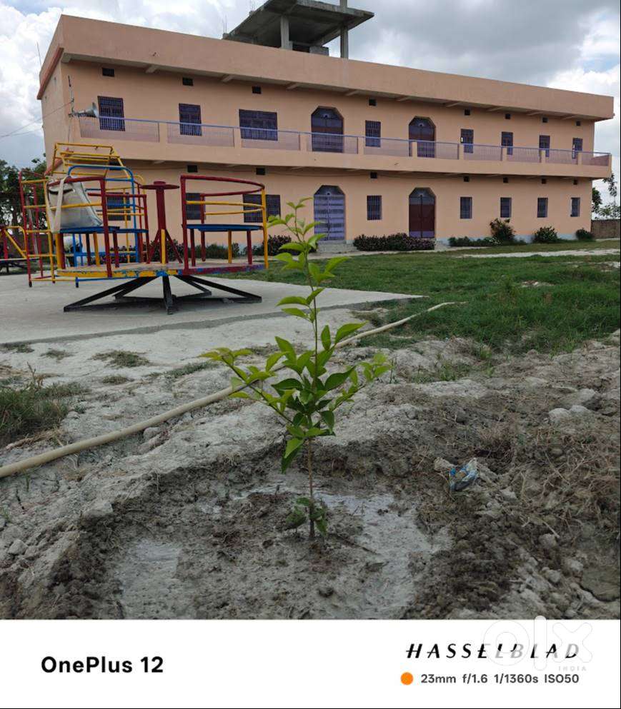 Instutional Land with two Floor Building  3.5 Acre for Rent/Lease