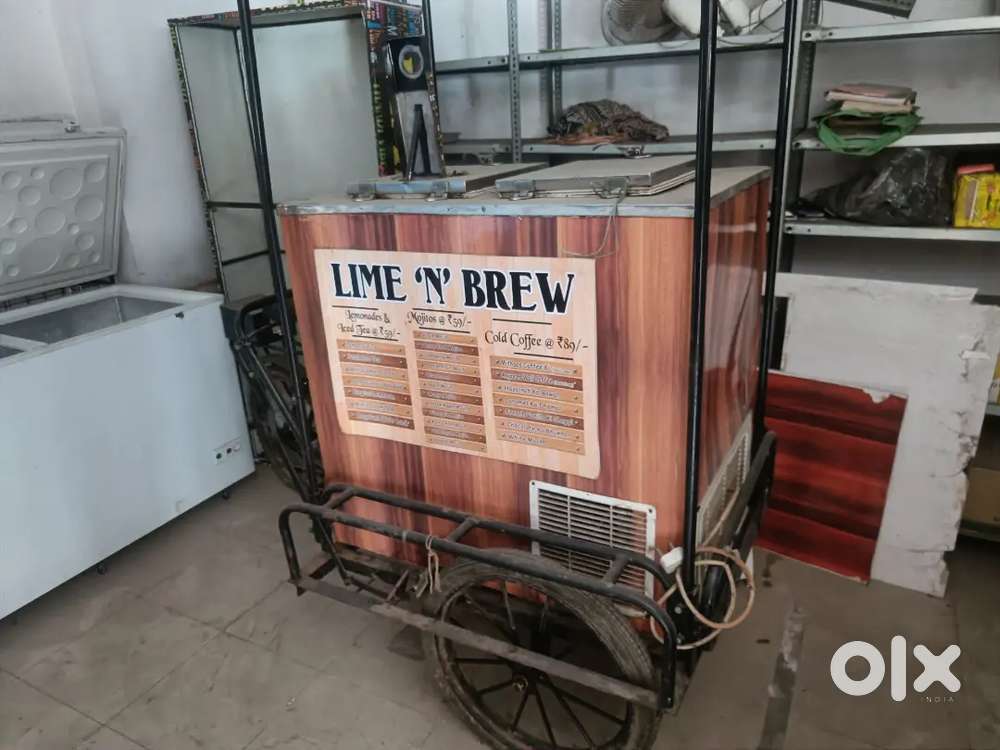 ICE CREAM CART (E LOADER+CYCLE CART)
