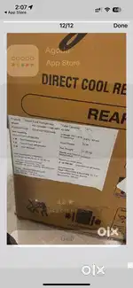 Brand new godrej fridge 97 L