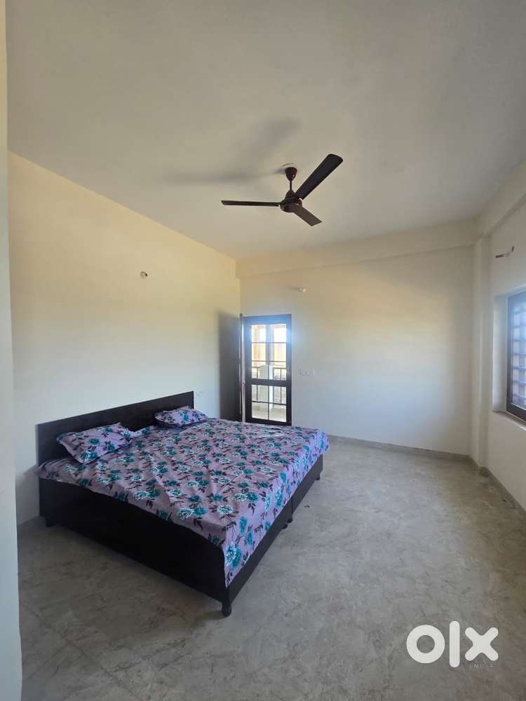 1 bedroom with attached washroom kitchen and balcony to room