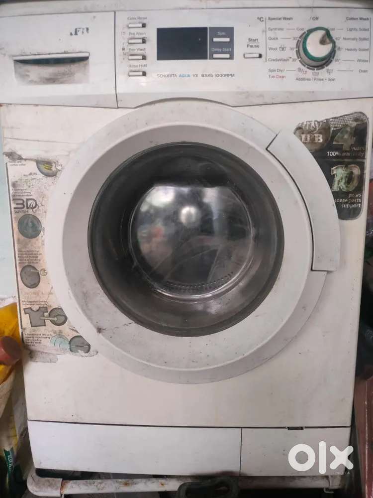 This is an IFB Senorita Aqua VX 6.5 kg Fully Automatic Front Load