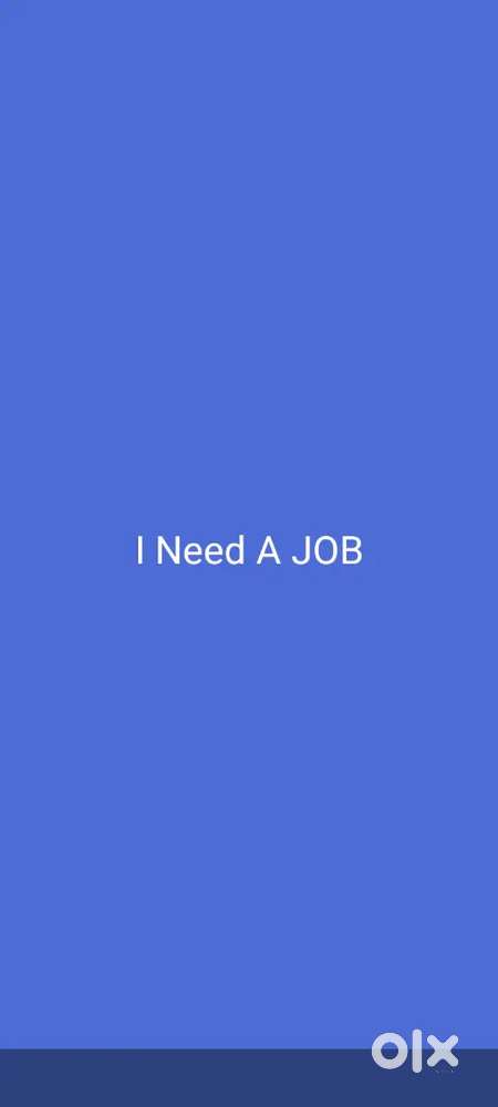 I need a job
