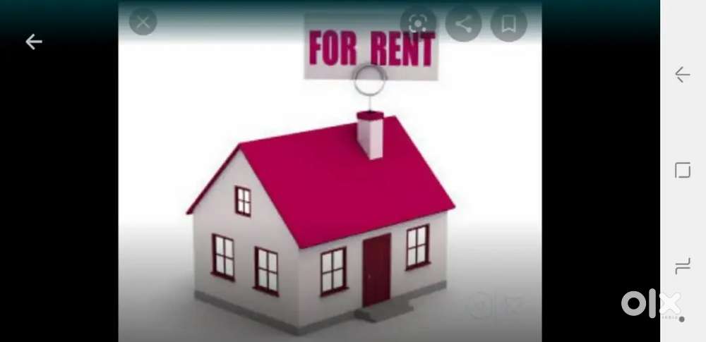 One separate small furnished room .Bed with mattress