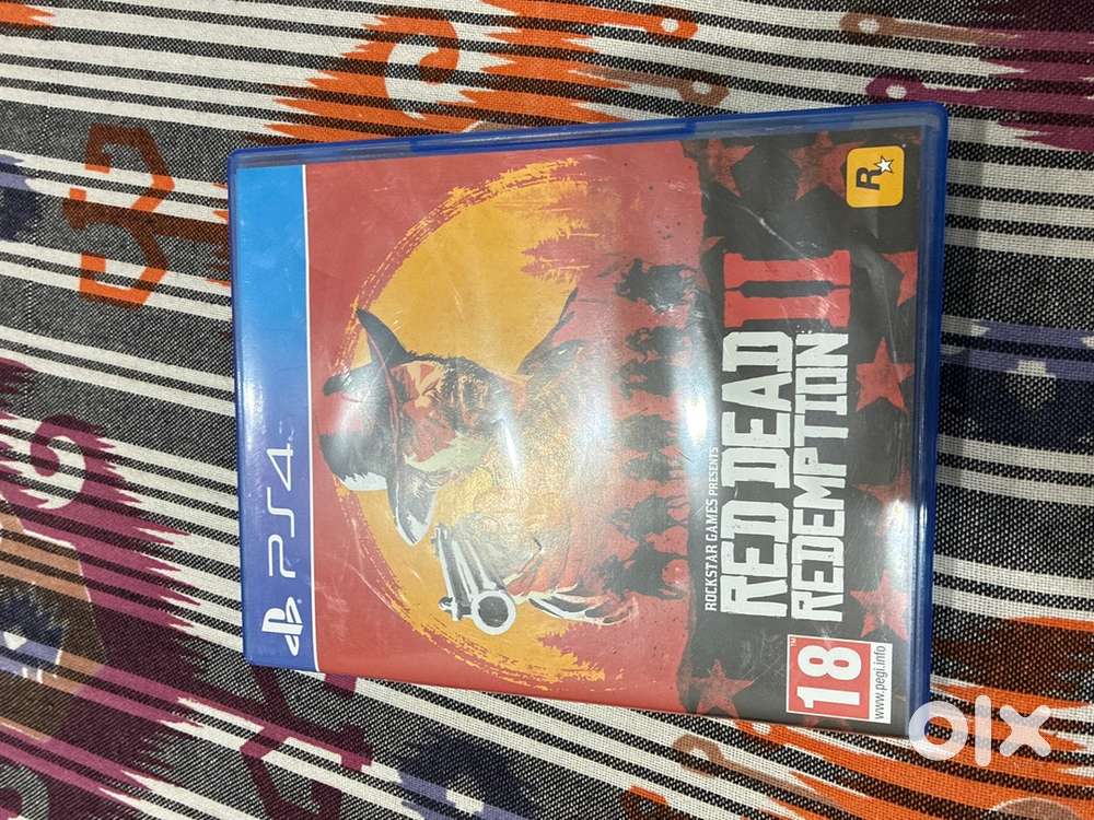 Red dead redemption 2 ps4 disc