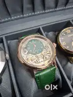 New Automatic Dual Tourbillon Watch for sale