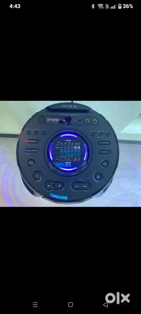 Sony MHC-V43D high power portable