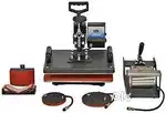 5-in-1 Combo Heat Press Machine - For T-shirt, Mug, Cap & Plate Print