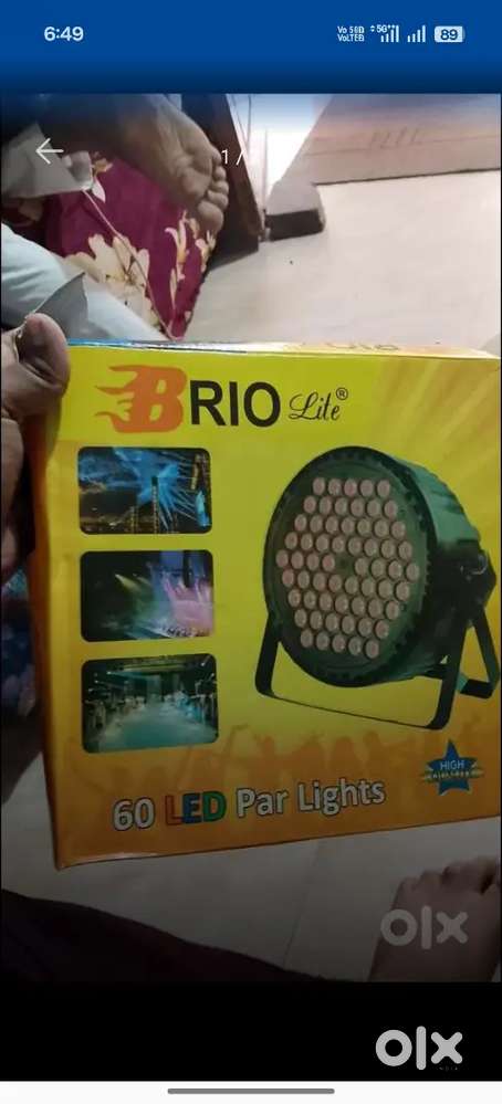 Led light  2 months old