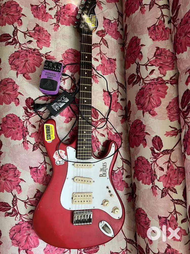 Electric Guitar with pedal