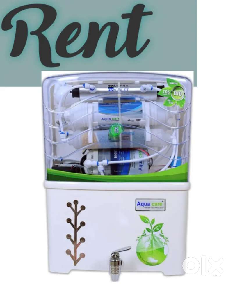 Ro water purifier available on rent