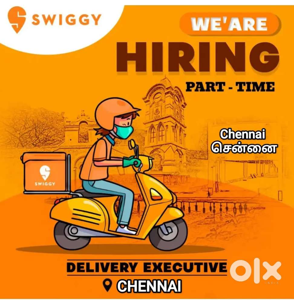 SWIGGY VADAPALANI KODAMBAKKAM INSTAMART & FOOD DELIVERY OWN BIKE MUST