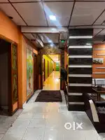 Showroom and hotel along with terrace on prime location