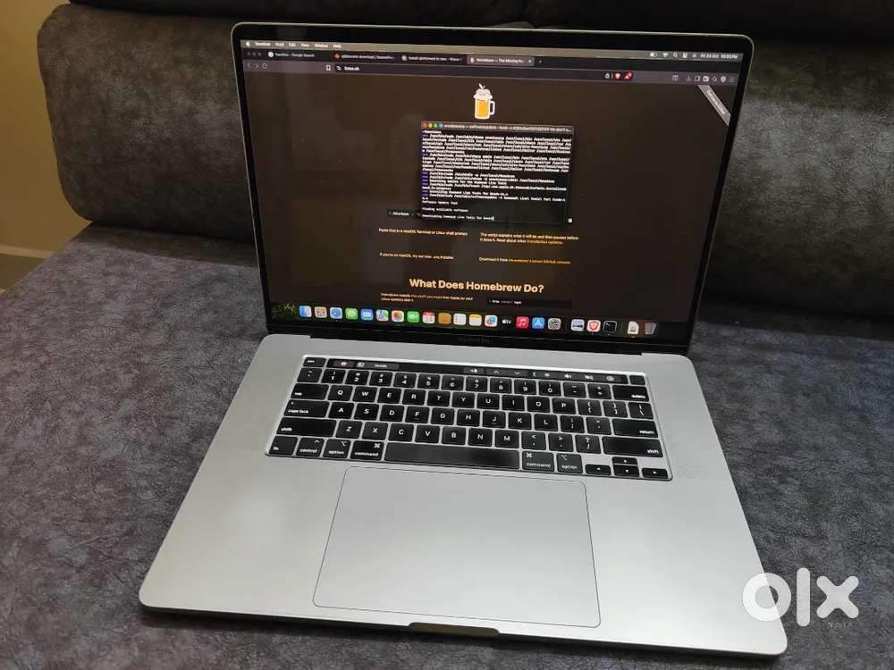 Macbook pro 2019  16 inches  intel  i7  Negotiable
