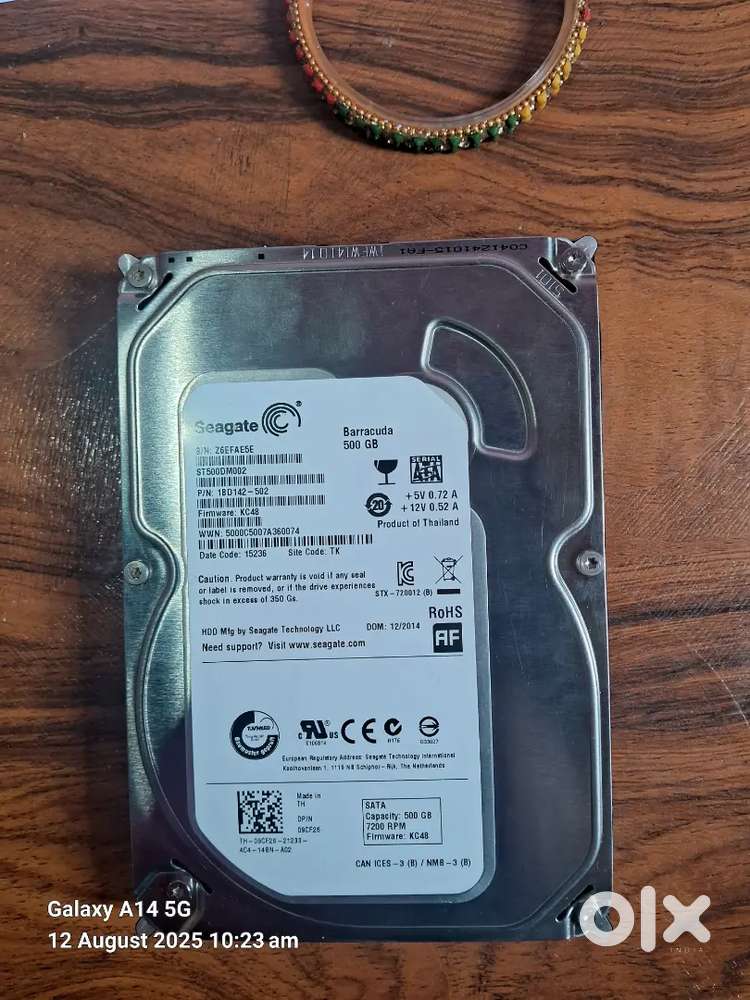 500 Gb Hard disk