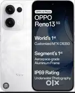 Oppo Reno 13 8 256 exlent condition exchange available