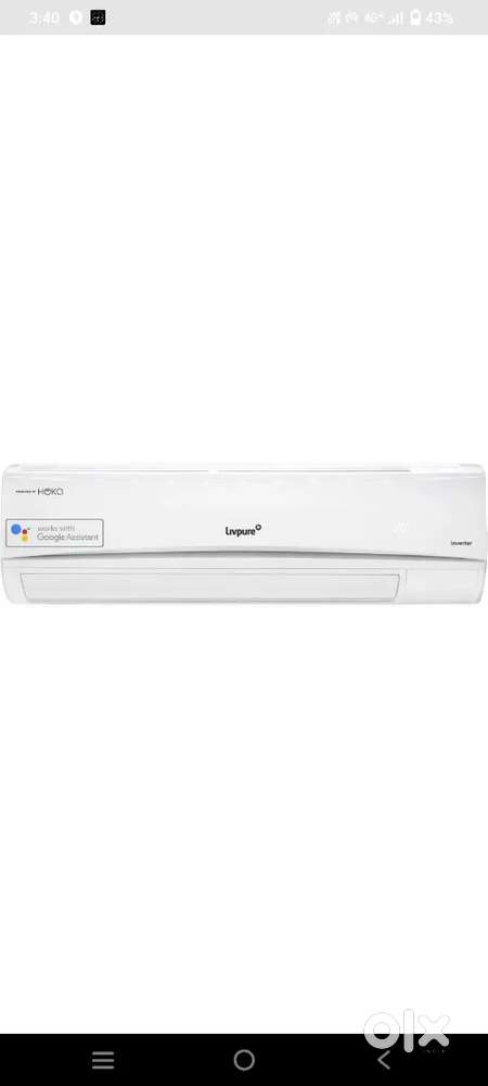 Livpure 1.5 ton Wi-Fi ac well condition 1 years old