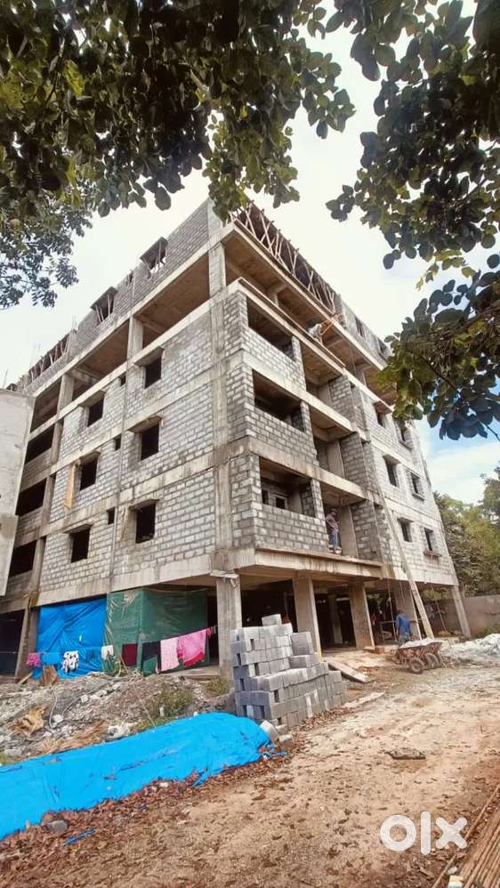 Newly Construced flats are available for sale at sathunur