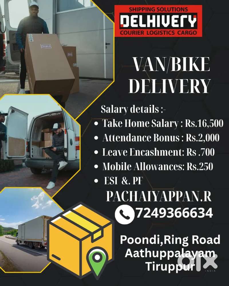 Ven & bike delivery