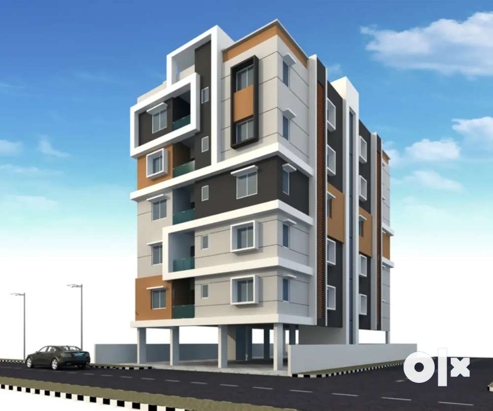 2bhk flat in near by highway with corner bit