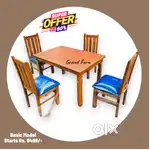 Dining table , Dining Set , Wooden Dining Chairs H he