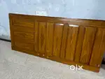 Wooden polished door (2 nos)