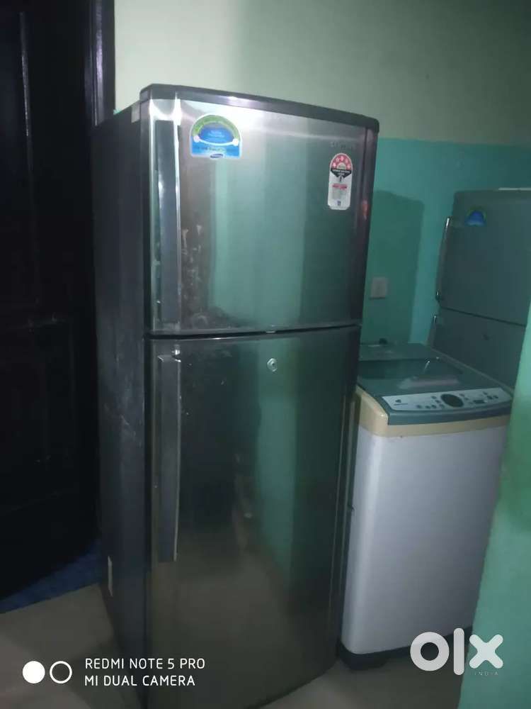 SAMSUNG DOUBLE DOOR FRIDGE & GODREJ WASHING MACHINE
