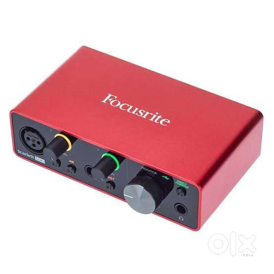 Focusrite scarlett solo (3rd gen) USB audio interface