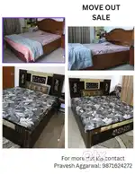 Double Beds, Almirahs, TV Cabinet