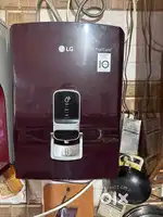 LG 8L UF+UV+HMR Water Purifier with Steel Tank, Crimson Red
