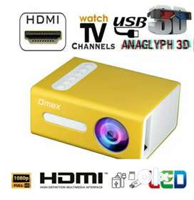 LOW PRICE BEST HOME CINEMA HD LED MULTIMEDIA VIDEO PROJECTOR 5V DC