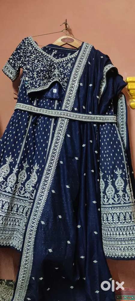 Royal Blue party wear New Lahenga