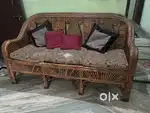 Sofa set with mattress