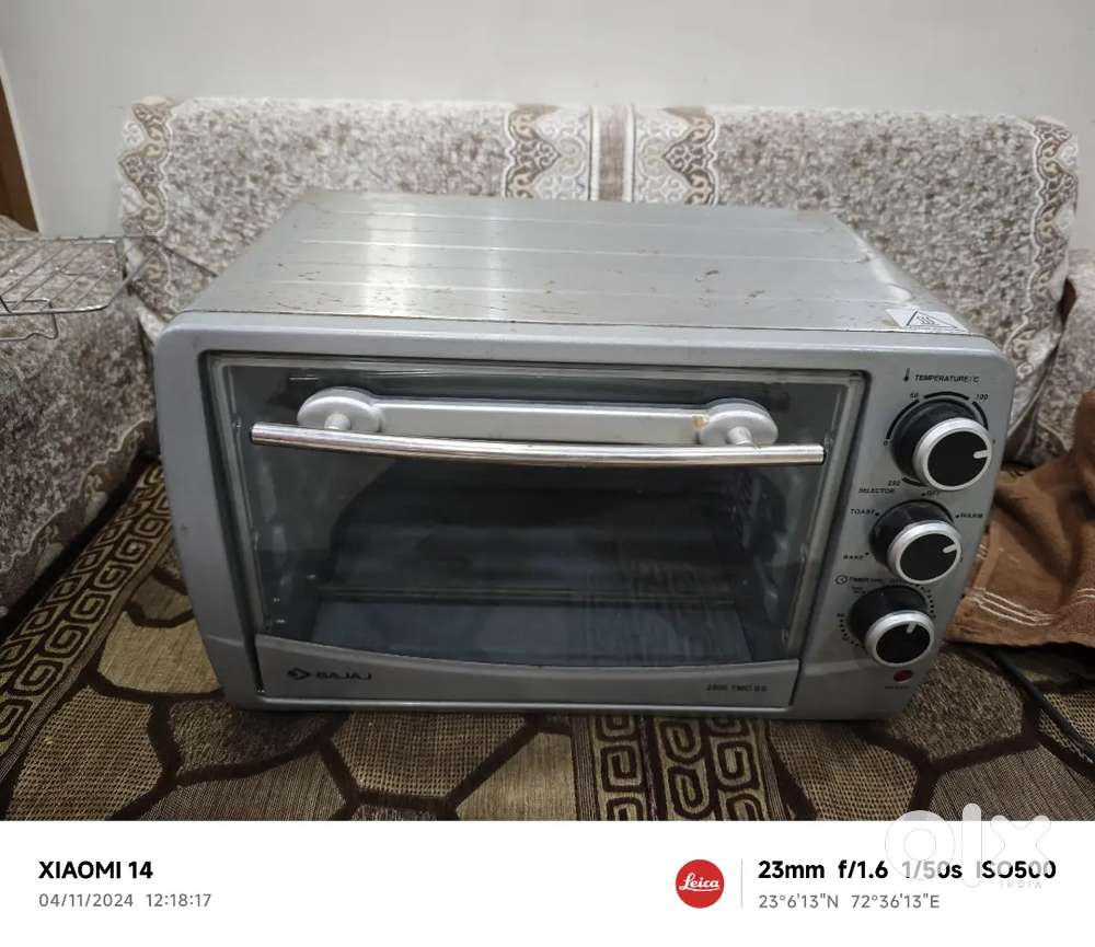 Bajaj 28 L Oven Toaster Griller Otg 2800 TMCSS Silver