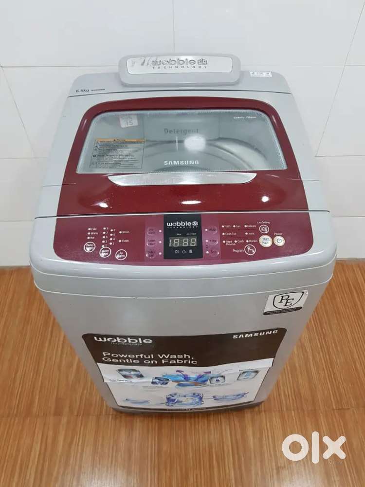 Wobble wash 6.5 kg top load Samsung washing machine