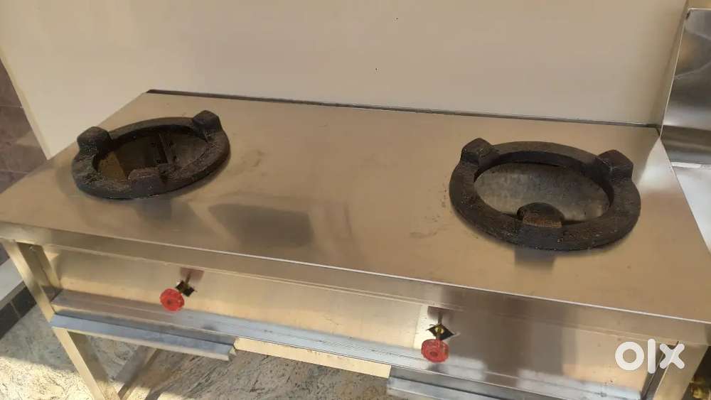 Indian SS Hotel Gas Stove (Big Size)