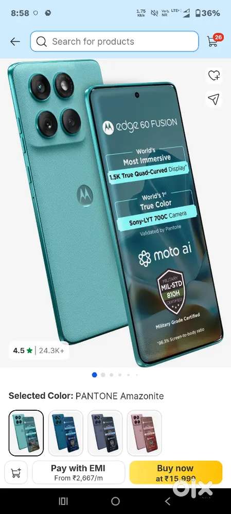 Exchange and seel my mobile