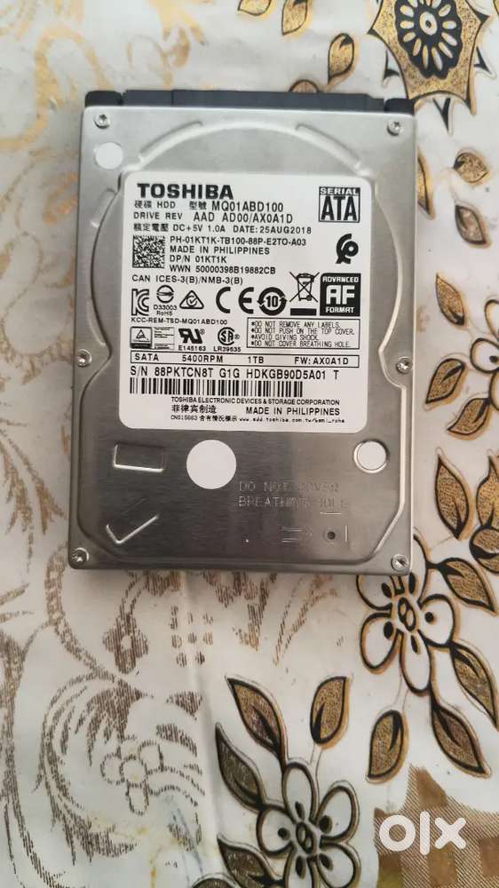 Hardisk 1th tosiba