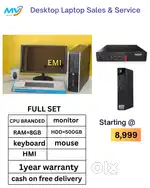 Branded Full Sets  CPU - Process  Monitor - 22-inch  Keyboard Mouse