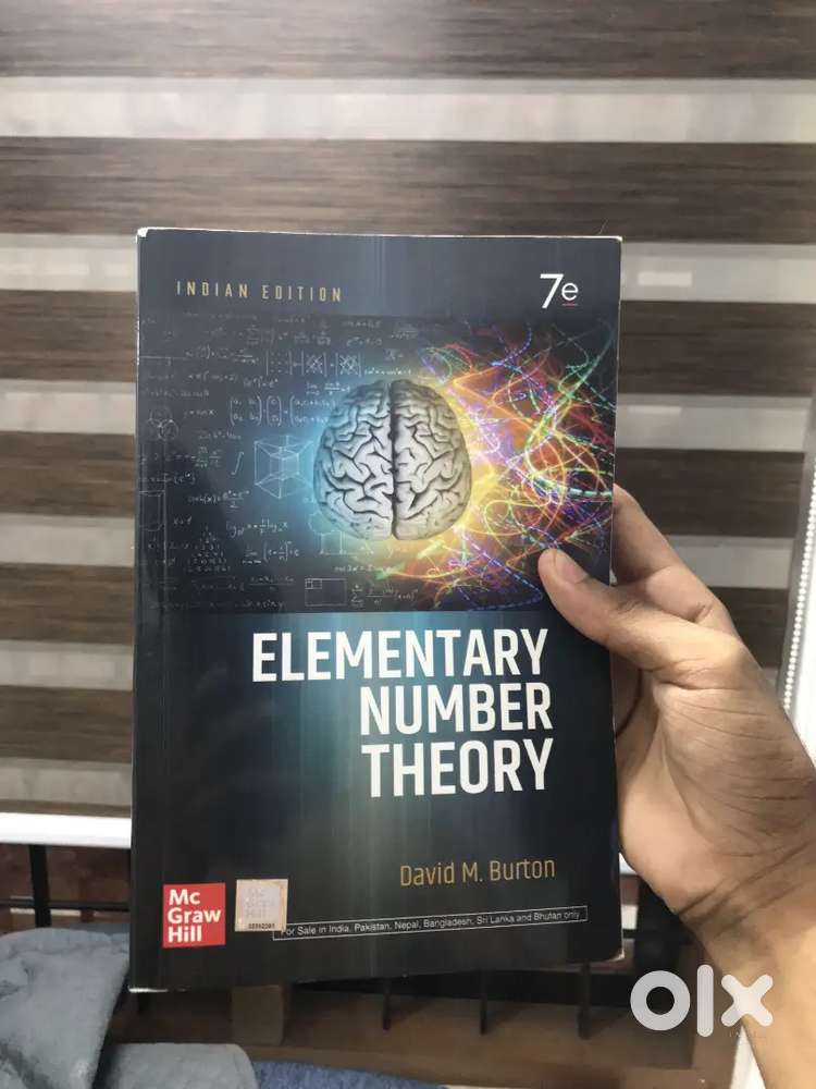 Book by David M Burton elementary number theory