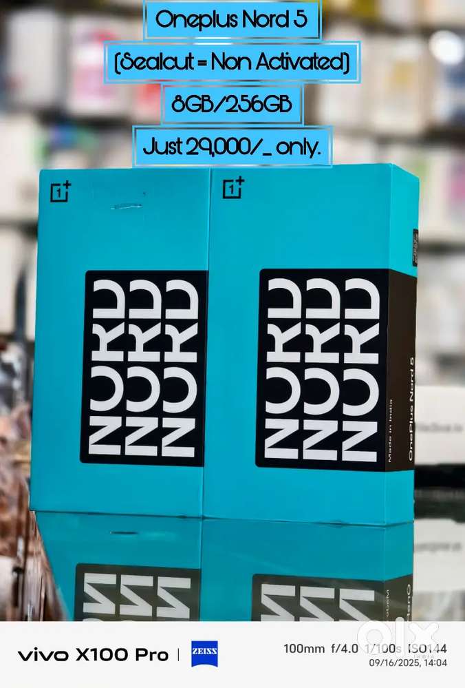 Royal Mobiles Oneplus Nord 5 (Sealcut) 8/256