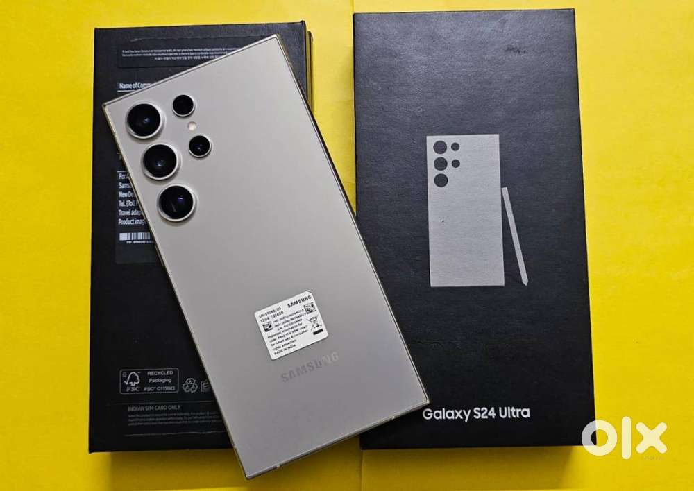 Selling Samsung S24 Ultra, Less Used, Mint Condition,12/256GB Variant.