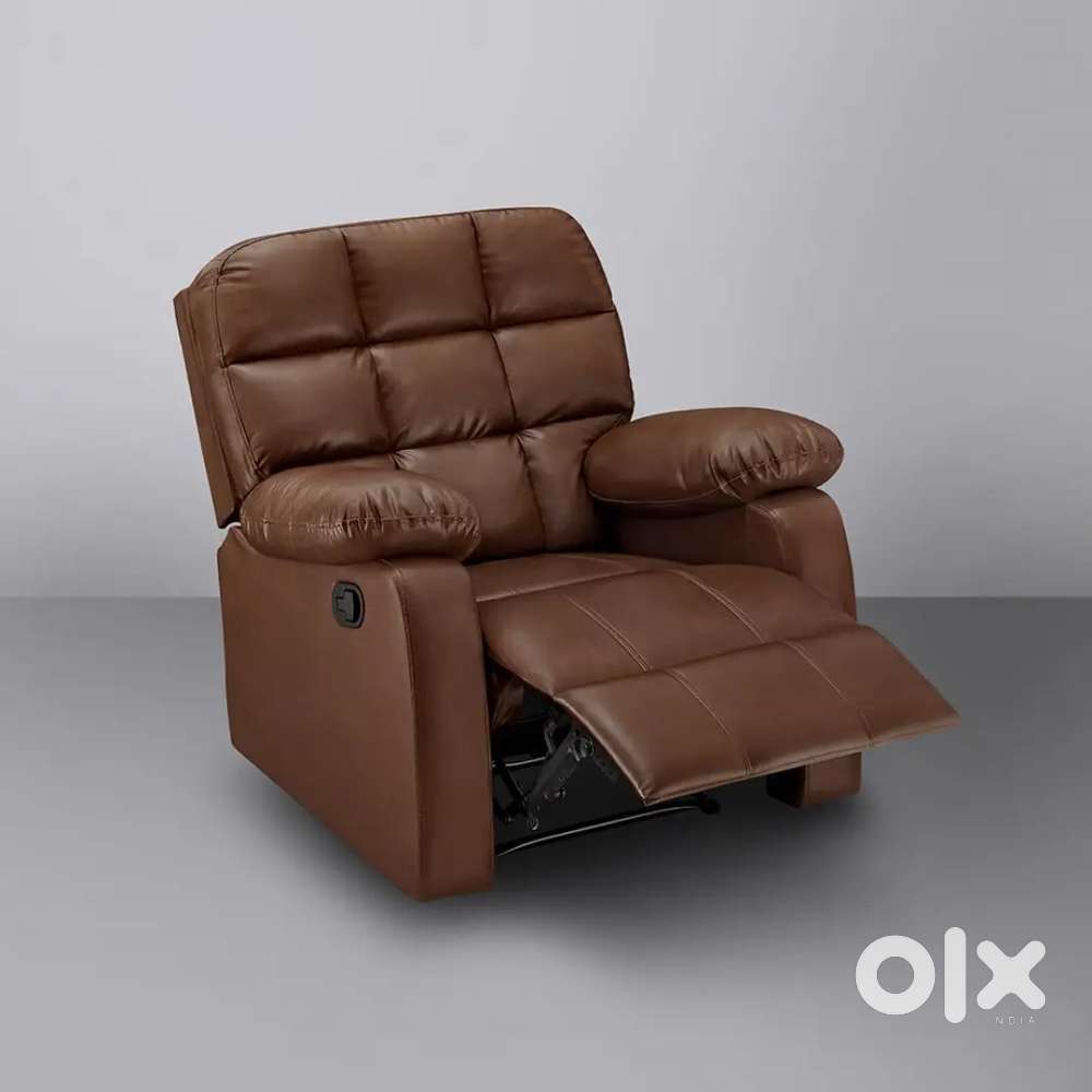 RXS - single seater leather Manual Recliner sofa chair in emi availabl